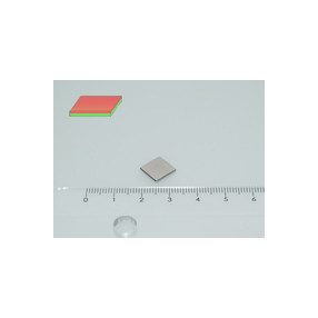 10x10x1 mm N42 NEODYM mágnes hasáb
