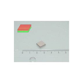 10x10x3 mm N45 NEODYM mágnes hasáb