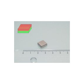10x10x4 mm N48 NEODYM mágnes hasáb