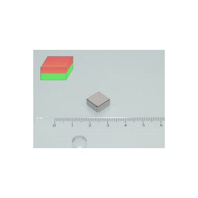 10x10x5 mm N45 NEODYM mágnes hasáb
