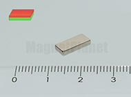 10x4x1,5 mm N542NEODYM mágnes hasáb