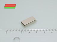 10x5x2 mm N45 NEODYM mágnes hasáb