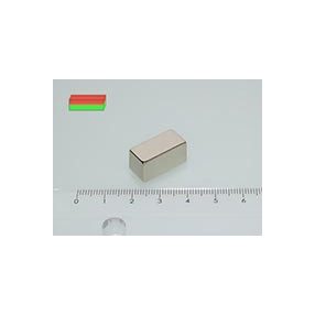 10x5x5 mm N45 NEODYM mágnes hasáb