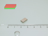 10x6x2 mm N40 NEODYM mágnes hasáb