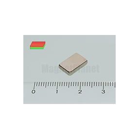 10x7x2 mm N38 NEODYM mágnes hasáb