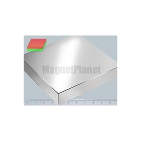 100x100x20 mm N45 NEODYM mágnes hasáb