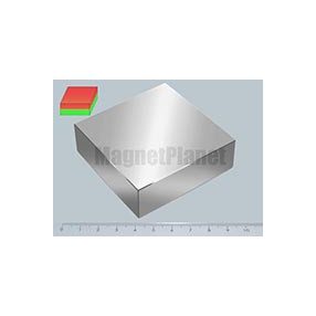 100x100x30 mm N45 NEODYM mágnes hasáb