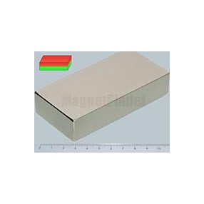 100x50x20 mm N45 NEODYM mágnes hasáb