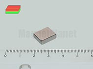 12x10x4 mm N38 NEODYM mágnes hasáb