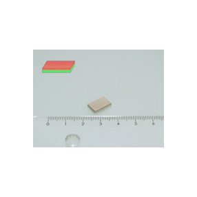 12x8x2 mm N50 NEODYM mágnes hasáb