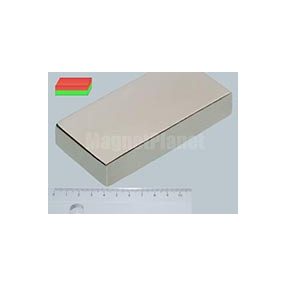 120x60x20 mm N45 NEODYM mágnes hasáb