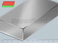 120x60x30 mm N45 NEODYM mágnes hasáb