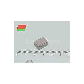 13x10x5 mm H40 NEODYM mágnes hasáb