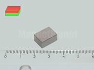 13x10x5 mm H40 NEODYM mágnes hasáb