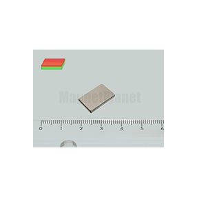 15x10x1 mm N38 NEODYM mágnes hasáb