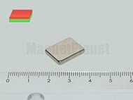 15x10x2 mm N38 NEODYM mágnes hasáb