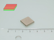 15x15x2 mm N35 NEODYM mágnes hasáb