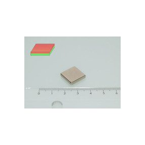15x15x3 mm N45 NEODYM mágnes hasáb