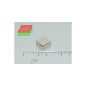 15x15x8 mm N42 NEODYM mágnes hasáb