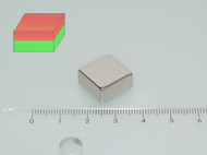 15x15x8 mm N42 NEODYM mágnes hasáb