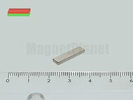 15x3x2 mm N38 NEODYM mágnes hasáb