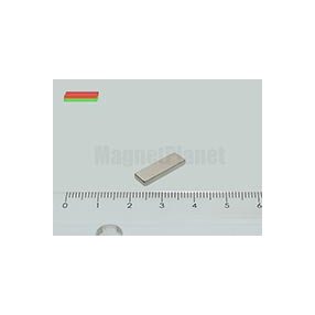 15x4x2 mm N40 NEODYM mágnes hasáb