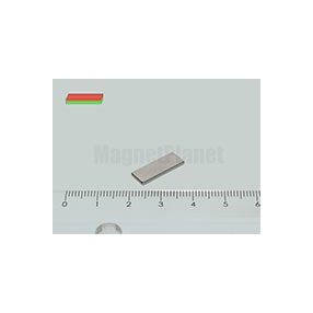 15x5x1 mm N38 NEODYM mágnes hasáb