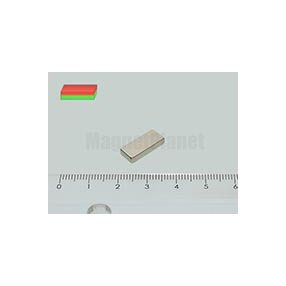 15x6x2 mm N40 NEODYM mágnes hasáb