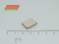 17x13x3 mm N48 NEODYM mágnes hasáb