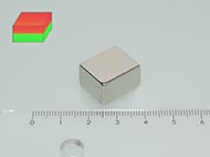 18x15x10 mm H45 NEODYM mágnes hasáb