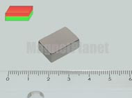 19x13x6 mm N42 NEODYM mágnes hasáb