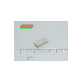 20x10x3 mm N52 NEODYM mágnes hasáb