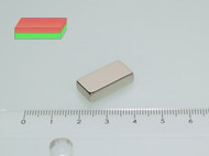 20x10x5 mm H38 NEODYM mágnes hasáb