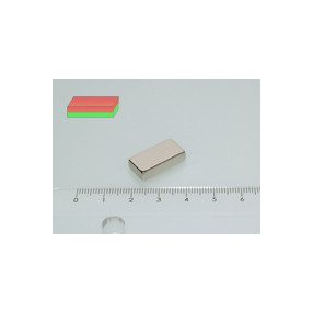 20x10x5 mm N42 NEODYM mágnes hasáb