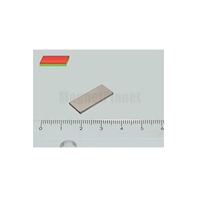 20x12x1 mm N45 NEODYM mágnes hasáb