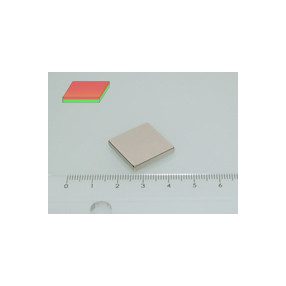 20x20x3 mm N45 NEODYM mágnes hasáb