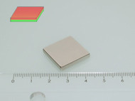 20x20x3 mm N45 NEODYM mágnes hasáb