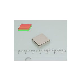 20x20x5 mm SH45 NEODYM mágnes hasáb
