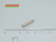 20x4x3 mm N48 NEODYM mágnes hasáb