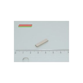 20x5x2 mm N40 NEODYM mágnes hasáb
