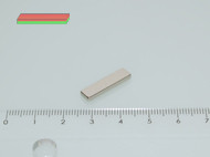 20x5x2 mm N40 NEODYM mágnes hasáb