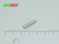 20x5x2 mm 42SH NEODYM mágnes hasáb AXIAL!