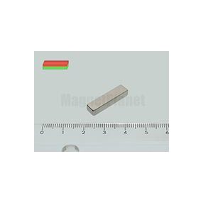 20x5x3 mm N40 NEODYM mágnes hasáb