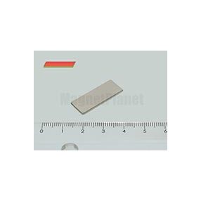 25x10x1 mm N38 NEODYM mágnes hasáb