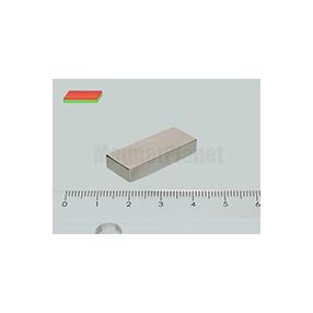 25x10x5 mm N38 NEODYM mágnes hasáb