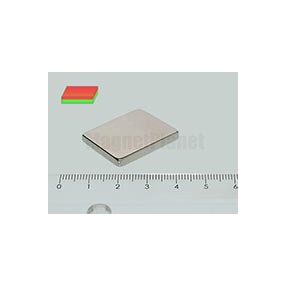 25x20x3 mm N38 NEODYM mágnes hasáb