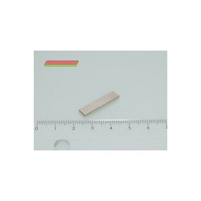 25x6x2 mm 45SH NEODYM mágnes hasáb