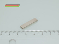 25x6x2 mm 45SH NEODYM mágnes hasáb