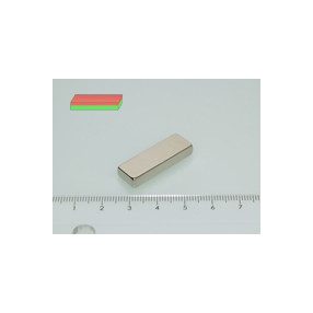 30x10x5 mm N45 NEODYM mágnes hasáb