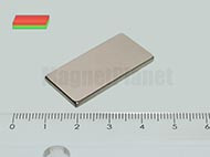 30x15x1 mm N38 NEODYM mágnes hasáb